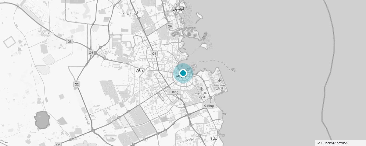 Doha haritası